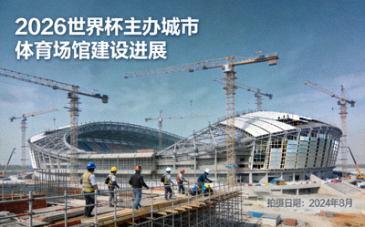 2026世界杯主办城市体育场馆建设进展新闻图片